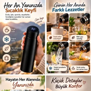 DİJİTAL TERMOS